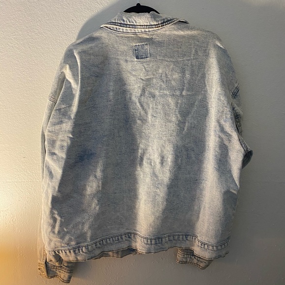 Acid Wash Denim Jacket - Picture 2 of 2